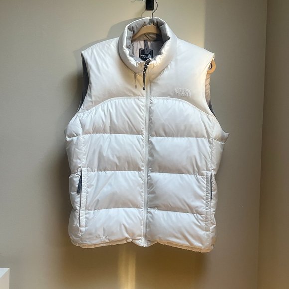 The North Face Jackets & Blazers - The North Face 700 Nuptse Down Puffer Vest White